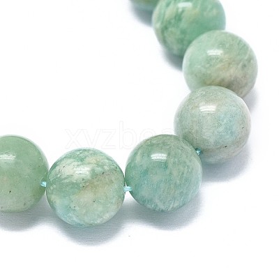 Natural Amazonite Beads Strands G-F632-25-01-1