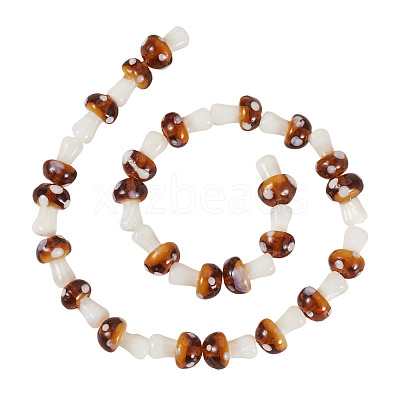 1Strand Handmade Lampwork Beads Strands LAMP-TA0001-84H-1