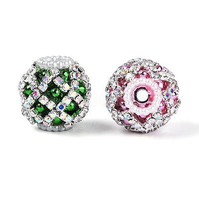Acrylic & ABS Imitation Pearls Beads OACR-T030-20-1