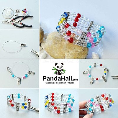 Spray Painted Crackle Glass Beads CCG-PH0002-14-1
