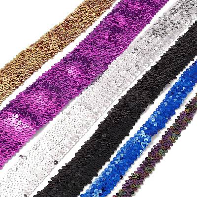 1M Plastic Paillette Elastic Trim OCOR-XCP0001-87-1