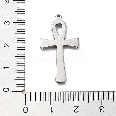 304 Stainless Steel Pendants STAS-Z091-08AS-03-1