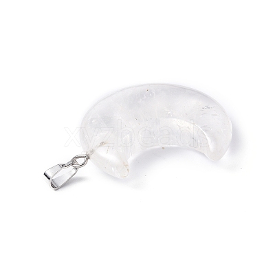 Natural Quartz Crystal Pendants G-Z022-04A-1