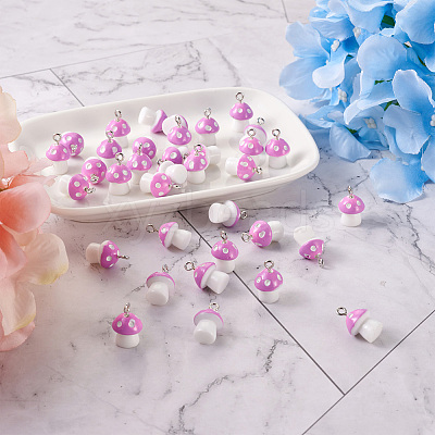 Plastic Pendants KY-TA0001-15H-1