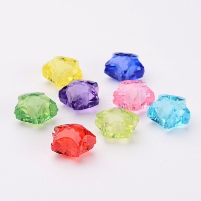 Transparent Acrylic Beads X-TACR-S091-16mm-M-1