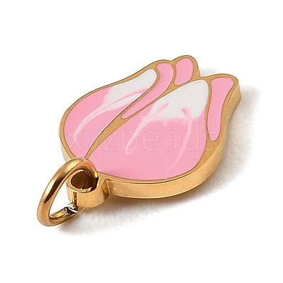 304 Stainless Steel with Enamel Pendants SA-CBAAF93-G10-1