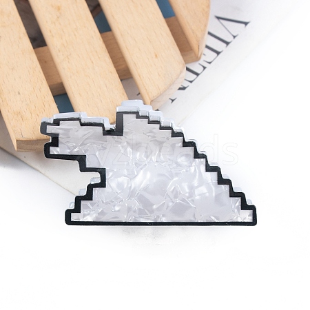 PVC Claw Hair Clips PW-WGD1302-02-1