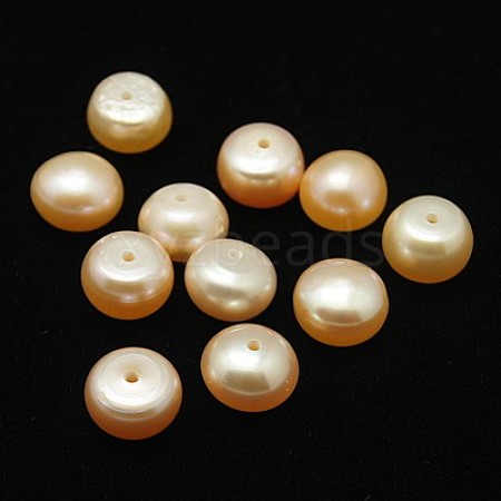 Grade AA Natural Cultured Freshwater Pearl Beads PEAR-D001-9-9.5-1AA-01-1