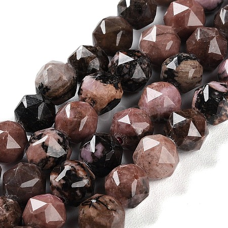 Natural Rhodonite Beads Strands G-NH0021-A19-01-1