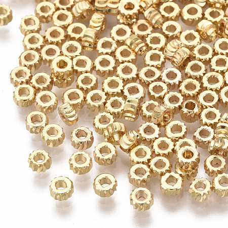 Brass Spacer Beads KK-T063-001A-NF-1