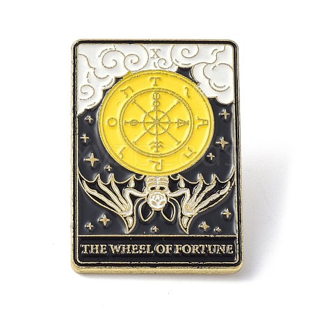 Fashion Tarot Card Enamel Pin JEWB-P008-J05-1