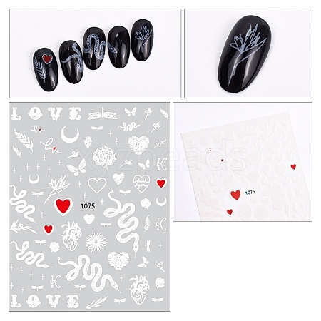 Halloween Paper Nail Art Stickers PW-WGEAAB4-01-1