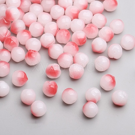 Handmade Lampwork Half Drilled Beads LS-GLAA-CJC0018-01A-1