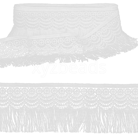 Gorgecraft 7.5 Yards Polyester Fringe Tassel Trim DIY-GF0009-04-1