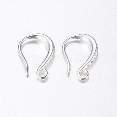 Brass Earring Hooks KK-K197-62P-1