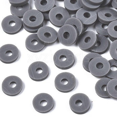Eco-Friendly Handmade Polymer Clay Beads CLAY-R067-6.0mm-B40-1
