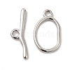 304 Stainless Steel Toggle Clasps STAS-F290-06P-1
