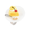 Afternoon Tea Resin & Plastic Adjustable Finger Rings for Women RJEW-K317-01B-2