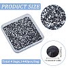 4 Bags Glass Flat Back Rhinestone RGLA-SC0001-06B-2