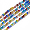 Glass Beads Strands G-F596-47Q-2mm-1