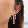 304 Stainless Steel Stud Earrings EJEW-A161-03G-2