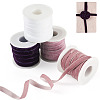 40 Yards 4 Colors Single Face Velvet Ribbon SRIB-TA0001-35C-1