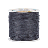   1 Roll Round Waxed Polyester Cords YC-PH0002-44A-1