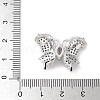 Brass Micro Pave Clear Cubic Zirconia Pendants KK-A236-07P-3