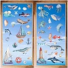 8 Sheets 8 Styles PVC Waterproof Wall Stickers DIY-WH0345-212-1