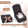 Square Cardboard Paper Jewelry Gift Boxes CBOX-WH0003-35B-2