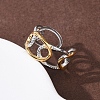 304 Stainless Steel Cuff Open Rings RJEW-P181-02D-A-2