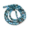 Natural Apatite Beads Strands G-K185-02-4MM-01-5