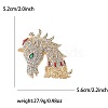 Unicorn Alloy Rhinestone Brooches for Backpack Clothes PW-WG1FA15-01-4