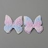 Butterfly Shape Cloth Sew on Patches Applique DIY-WH0032-89E-1