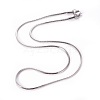 304 Stainless Steel Snake Chain Necklaces NJEW-F265-C-P-1