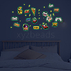 PVC Plastic Luminous Wall Stickers DIY-WH0384-003-7