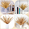 20Pcs Plastic Artificial Eucalyptus Leaves DJEW-GF0001-88A-5