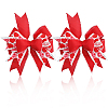 Polyester Big Bowknot FIND-WH0126-414E-1