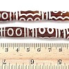 Rice Shape Tibetan Style dZi Beads Strands G-A269-A14-01-5