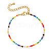 Bohemian Style Glass Seed Beaded Bracelets for Women QX0571-5