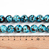 Synthetic Turquoise Beads Strands TURQ-T004-08A-10-5