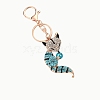 Zinc Alloy Keychain PW-WG369F5-01-1