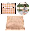 Portable Tartan Patern Non Woven Picnic Mat JX572A-02-1