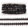 5 Yards Paillette with Glass Seed Bead Ribbons OCOR-BC0007-67A-1
