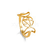 Moon Phase 304 Stainless Steel Finger Rings FS-WGB8857-05-1