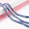 Natural Blue Aventurine Beads Strands G-K326-03B-2