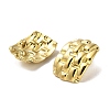 Golden 304 Stainless Steel Stud Earrings EJEW-Z033-01B-2