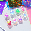 Aurora Laser Glass Paper Nail Art Stickers Decals MRMJ-WH20003-08-5