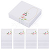 80Pcs Rectangle Paper Table Place Cards AJEW-TA0003-62B-1