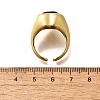 Brass Cuff Rings for Women RJEW-Q008-11G-02-3